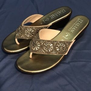 Italian Shoemakers Lumene wedge sandal